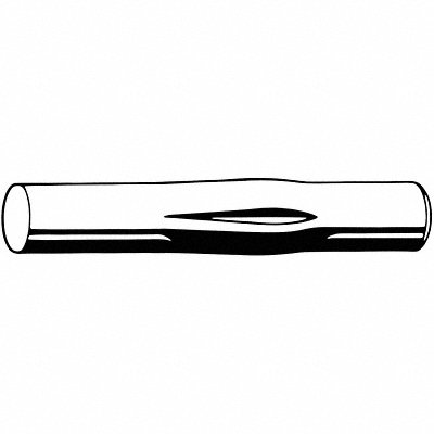 Grooved Pin TypeE Steel 1/2 0.156 PK10