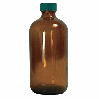 Bottle 94 mm H Amber 39 mm Dia PK24