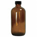 Bottle 79 mm H Amber 33 mm Dia PK432