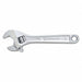 Adjustable Wrench 4 in Chrome Finish