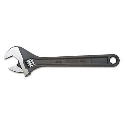 Adjustable Wrench 8in Black Oxide Finish