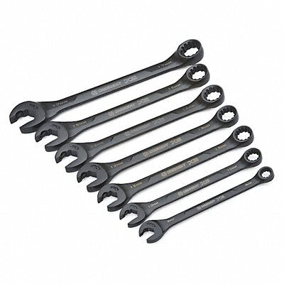 Ratcheting Wrench Set 7pc Metric OpenEnd