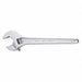 Adjustable Wrench 15 in Chrome Finish