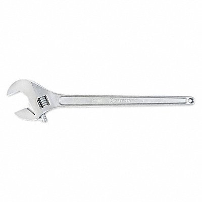 Adjustable Wrench 24 in Chrome Finish