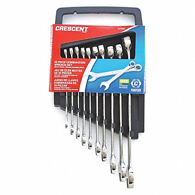 Combination Wrench Set 10 pc. SAE