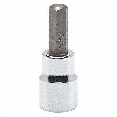 Drive Hex Bit Socket 3/8in 6mm