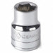 Socket 1/4in drive 6pt Stndr metric 12mm