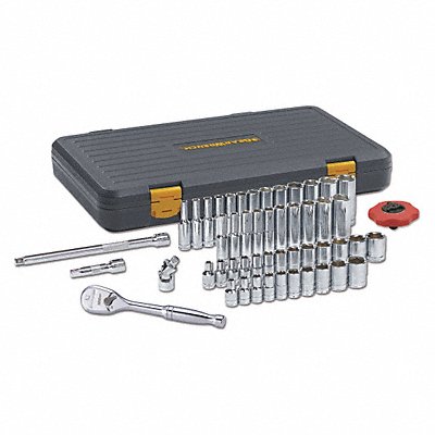 Standard and Deep Socket Set 51 Pc.