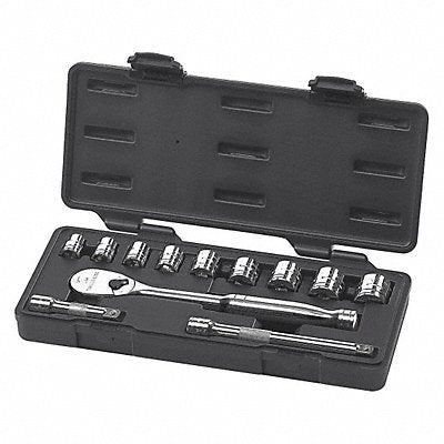 SAE Socket Set 12 pc. 3/8in Drive