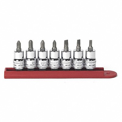 Screwdriver Bit Socket Set 7 pc.