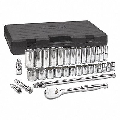 Standard and Deep Socket Set 33 Pc.