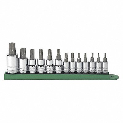 Torx Tamper-Proof Bit Socket Set 13 Pc.