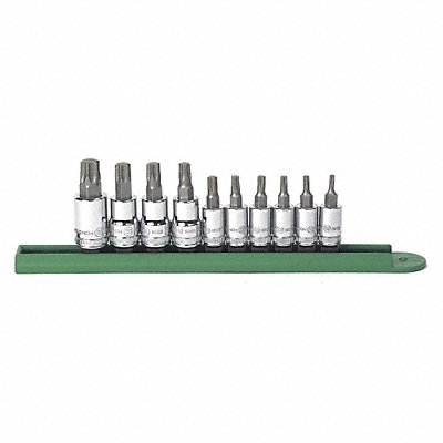 Torx Press Fit Bit Socket Set 10 Pc.