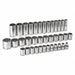 Metric Master Socket Accessory Set 37 Pc