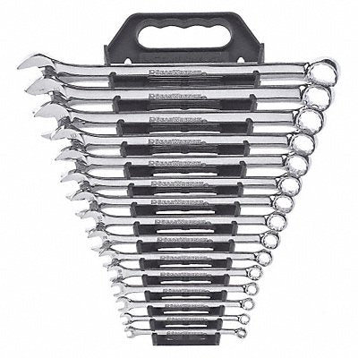 Comb Non-ratcheting Wrench Set 15pc sae