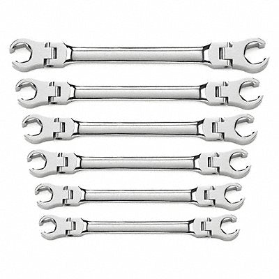 Metric Flex Flare Nut Wrench Set 6 pc.