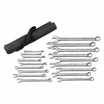 Comb Nonratcheting Wrenchset 18pc metric