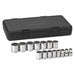 SAE 12 Pt. Socket Set 15 Pc. 1/2in Dr