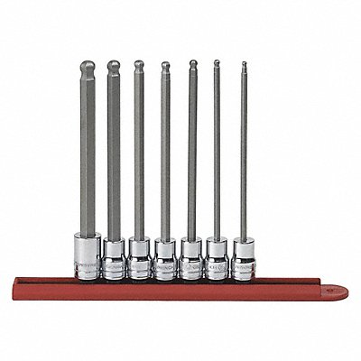 SAELong Ball Hex Bit Socket Set 7 Pc.