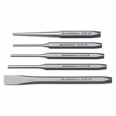 Punch and Chisel Set 5 pc.