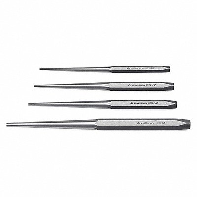 Long Taper Punch Set 4 pc.