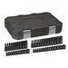 Impact Socket Set 48pc SAE/Metric 1/4in