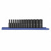 Impact Socket Set 14pc Metric 1/4in Dr
