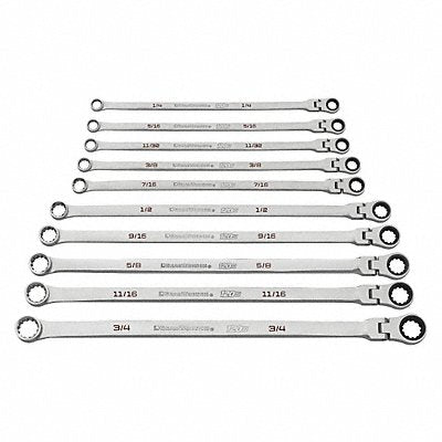 Ratcheting Wrench Set 10 pc. 120XP