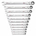 Ratcheting Wrench Set 11 pc. 120XP