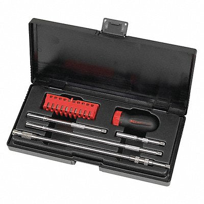 Stubby Ratcheting Screwdriver Set 15 pc.