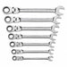 Combination Ratcheting Wrench 7 pc. SAE