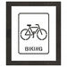 Stencil 0.063 Thick Bicycles Character