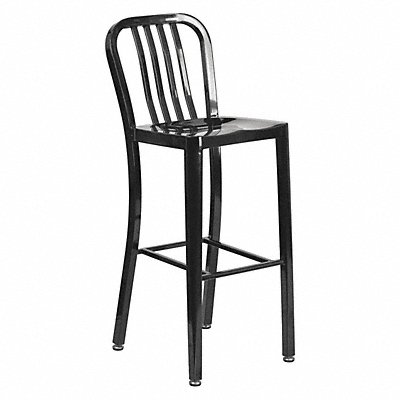 Stool 330 lb Black 15-1/2 Seat W