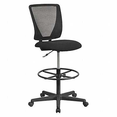 Draft Chair Black Seat Mesh Back