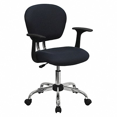 Task Chair Gray Seat Mesh Back