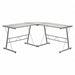 Office Desk Overall 83-1/2 W Silver Top