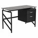 Office Desk Overall 46 W Black Top