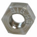Std SS Pln 3/8 -16 9/16x21/64 316H5 1PK