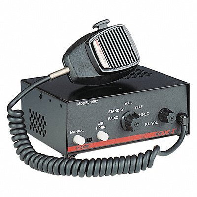 Electronic Siren 200W 6.5 D 2.7 H