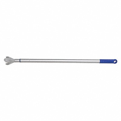 Telescopic Mop Handle 62 in L Silver