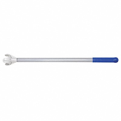 Dust Mop Handle 24 in L Silver