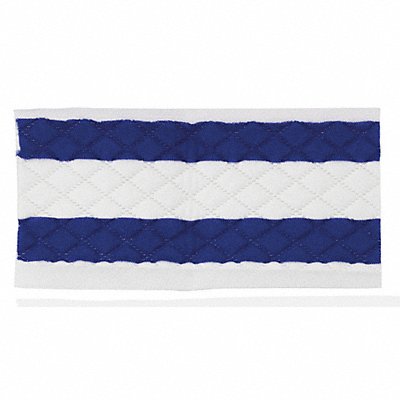 Mop Pad 10 in W Blue/White PK12