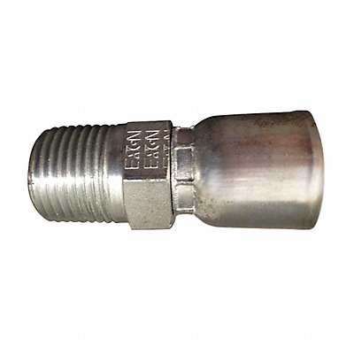 Crimp Fitting 1/2 I.D. 1/2 M NPTF