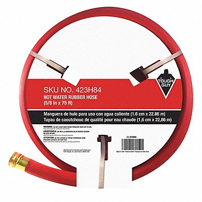 Water Hose 5/8 I.D.75 ft Rubber