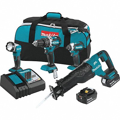 Cordless Combination Kit 4 Tools 18V DC