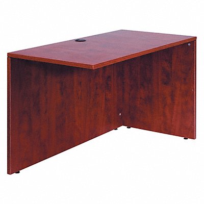 Desk Return Mahogany Base Overall 48 W