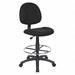 Drafting Chair Black 25 to 30 Seat H.