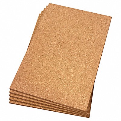 Cork Sheet L 36 in Plain Backing