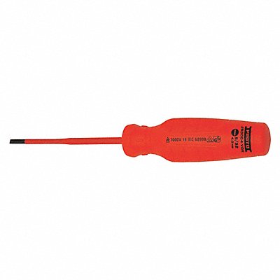 Insltd Slotted Screwdriver 5/32 in