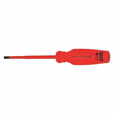 Insltd Slotted Screwdriver 7/32 in